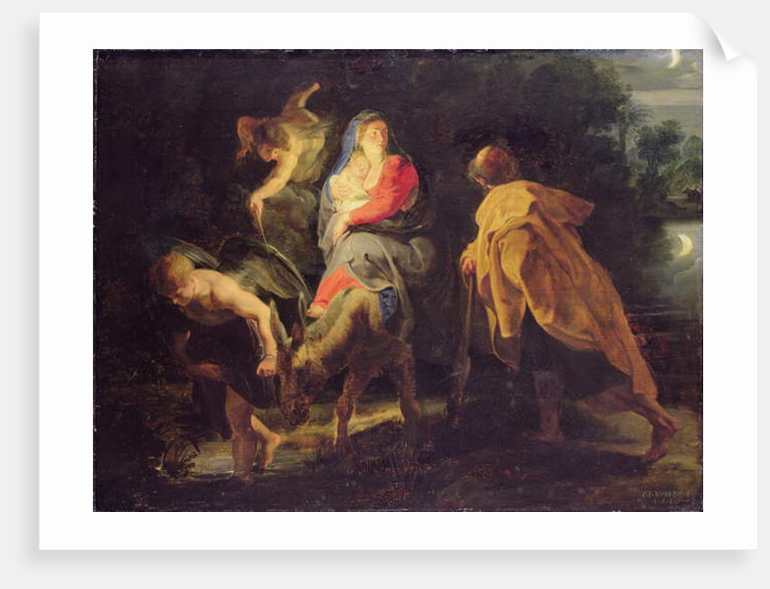 The Flight into Egypt, 1614 by Peter Paul Rubens