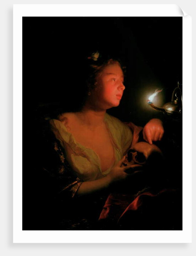 Mary Magdalene Grieving by Godfried Schalcken