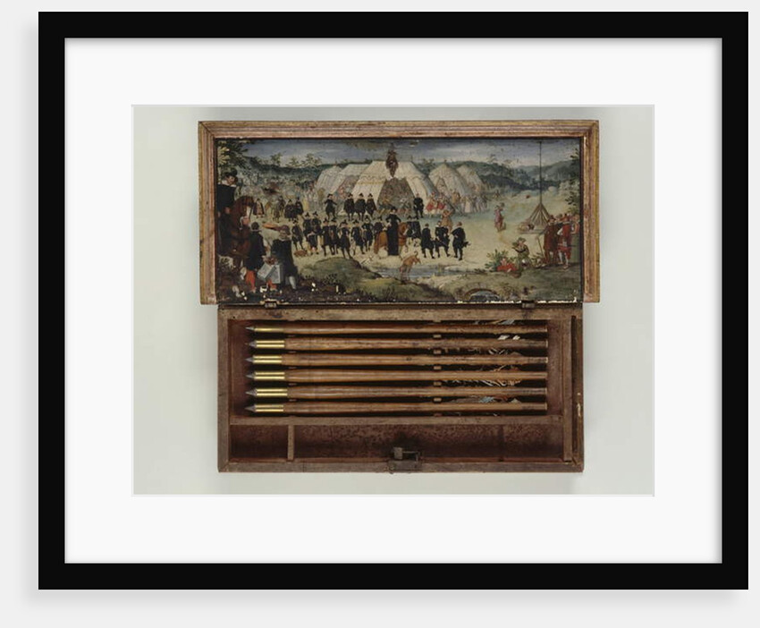 Crossbow bolts box belonging to Prince Otto von Hesse, 1615 by German School
