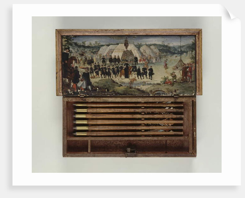 Crossbow bolts box belonging to Prince Otto von Hesse, 1615 by German School