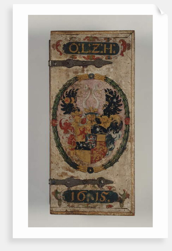 Lid of Crossbow bolts box belonging to Prince Otto von Hesse, 1615 by German School