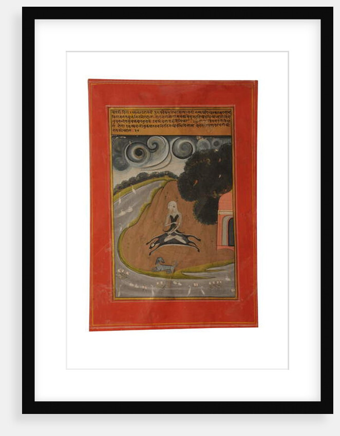 Ragamala miniature painting, Rajasthan probably Bundi, early 19th century by Rajasthani School