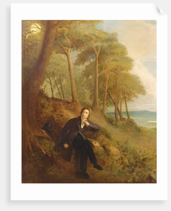 Keats Listening to the Nightingale on Hampstead Heath, 1845 by Joseph Severn