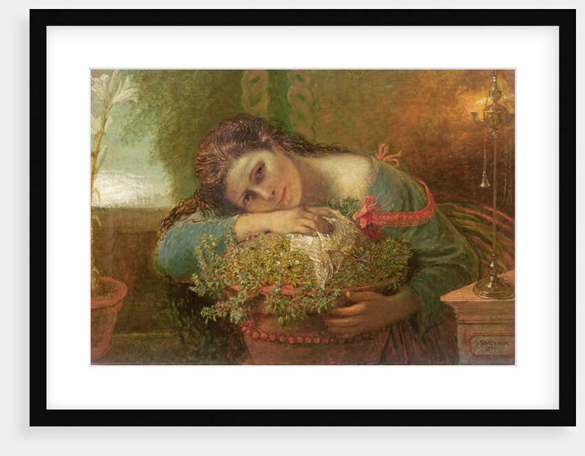 Isabella, or the Pot of Basil, 1877 by Joseph Severn