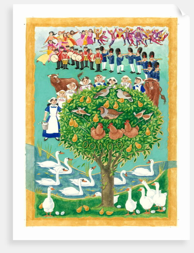 The Twelve Days of Christmas, 1997 by Linda Benton