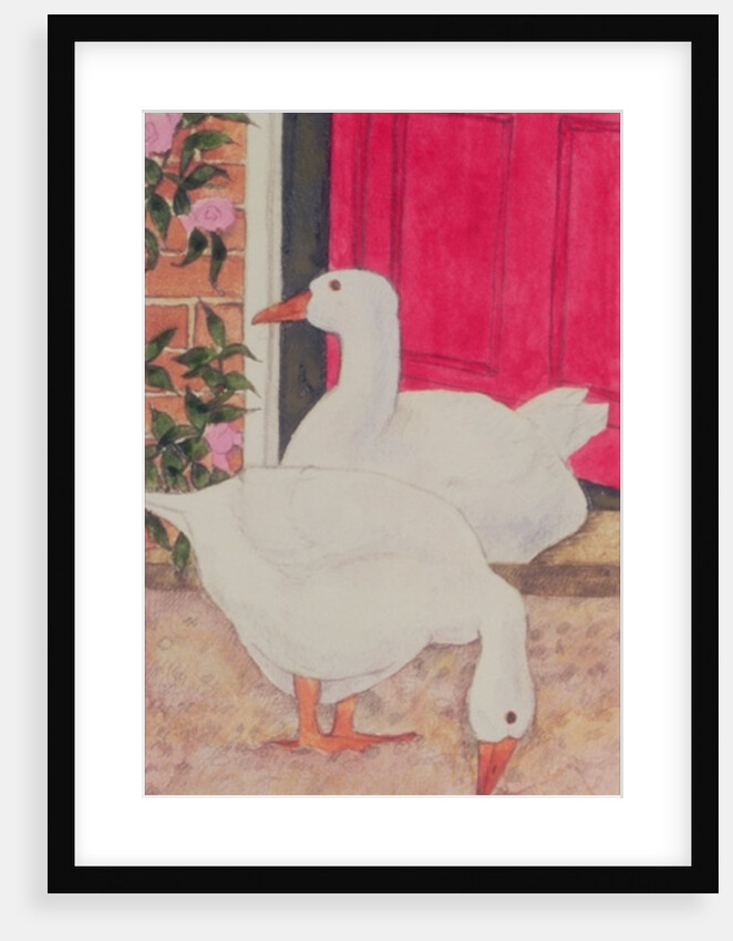 Ducks by the Open Door by Linda Benton