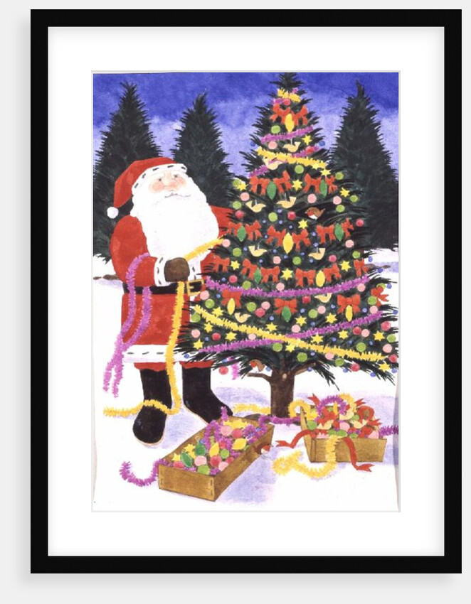 Santa's Trees by Linda Benton