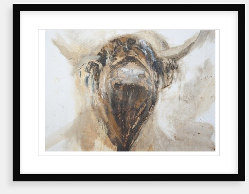 La Vache, Cow, 2015 by Lou Gibbs