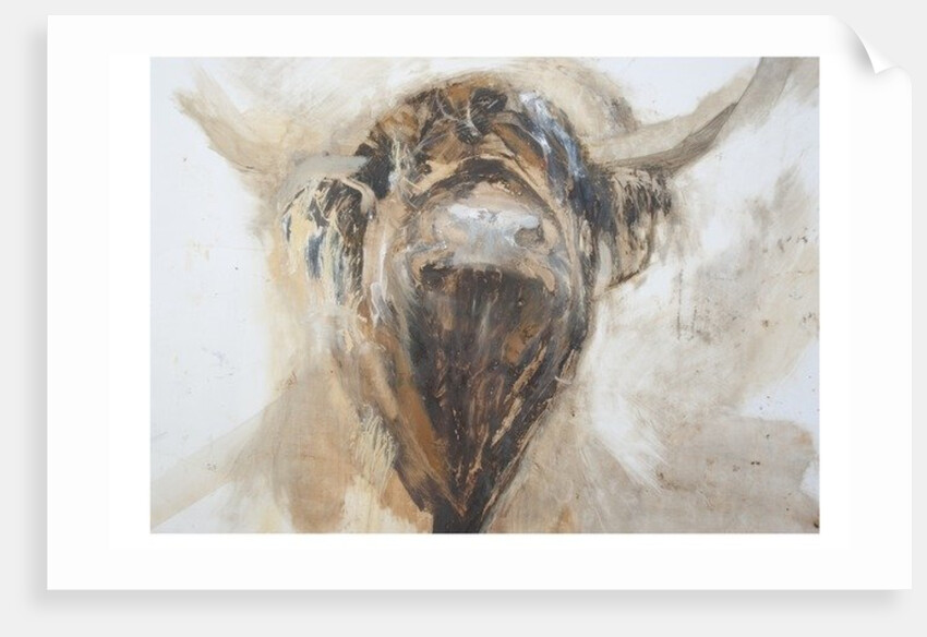 La Vache, Cow, 2015 by Lou Gibbs