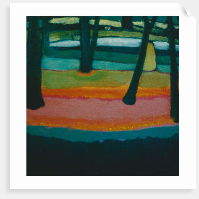 Vigil, 2001 Abstract forest by Lee Campbell