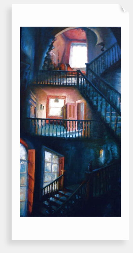 Deep Spaces, 1997 Fantasy interior by Lee Campbell