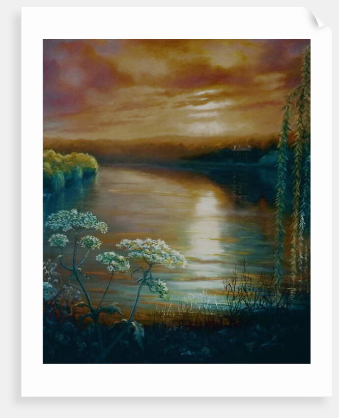 Eel Pie Dawn, 2009 River Thames at Twickenham by Lee Campbell