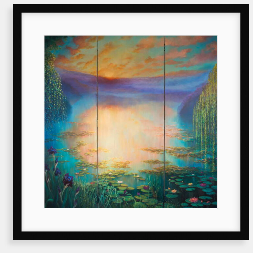 Tranquillity III, 2017, Landscape, River by Lee Campbell