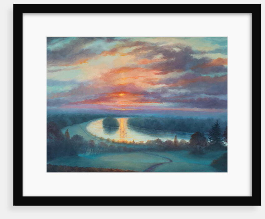 September View - Richmond, 2017, landscape by Lee Campbell