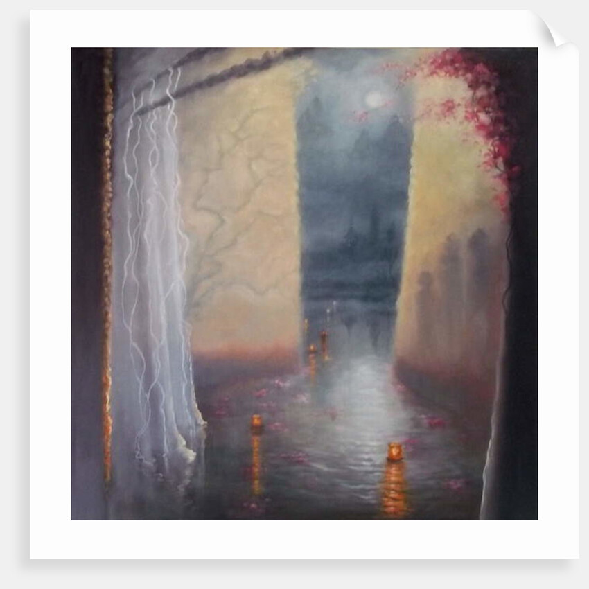 Transition, 2011 fantasy spiritual by Lee Campbell