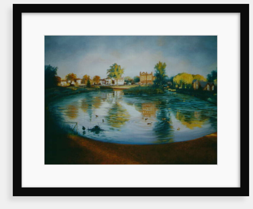 Barnes Pond, 2006 landscape Barnes by Lee Campbell