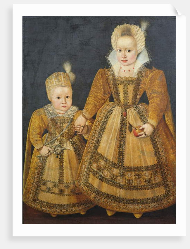 Boy and Girl by Netherlandish School