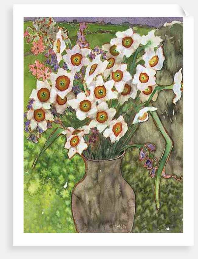 Jonquils at Twilight, 1999 by Lillian Delevoryas