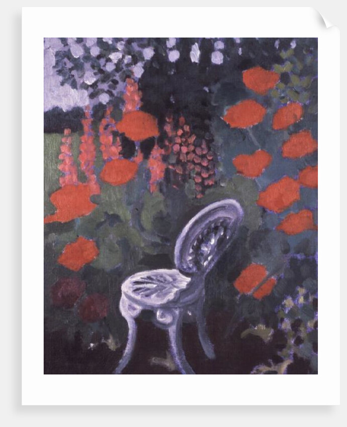 Garden Chair by Lillian Delevoryas