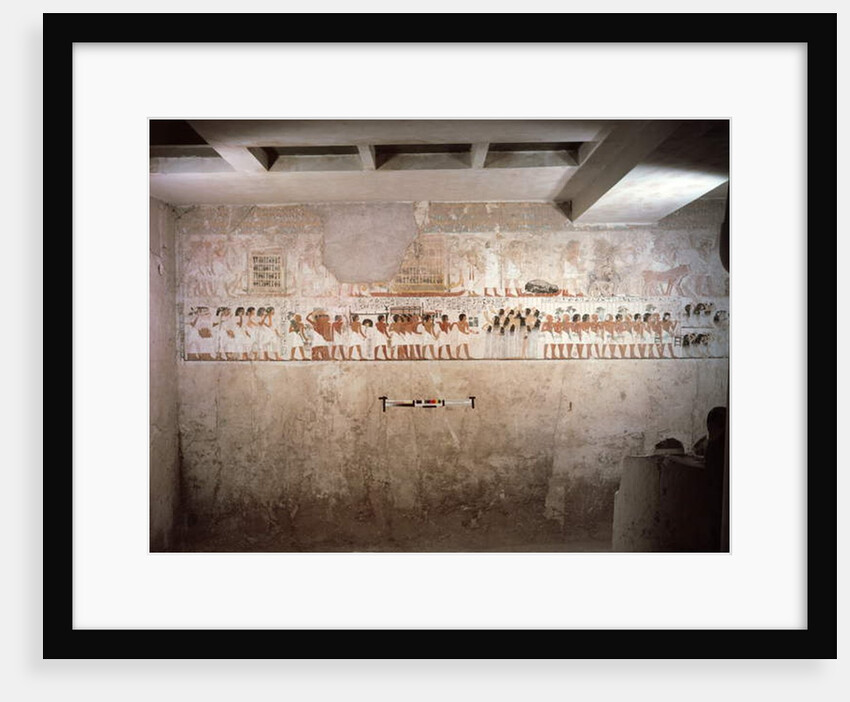 Interior of the Tomb of Ramose, New Kingdom, c.1360 BC by Egyptian 18th Dynasty