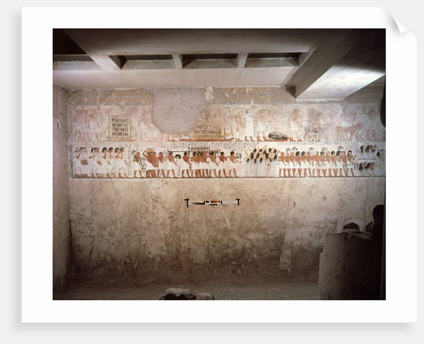 Interior of the Tomb of Ramose, New Kingdom, c.1360 BC by Egyptian 18th Dynasty