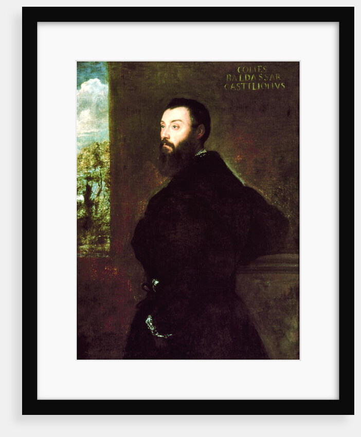Portrait of Baldassare Castiglione 1523 by Titian (c.1488-1576)