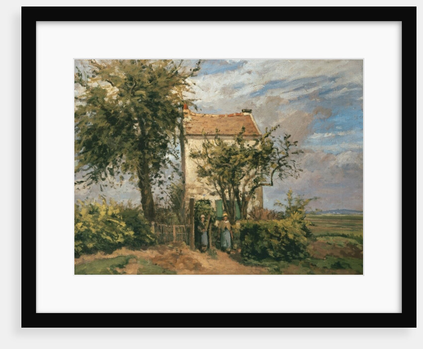 The Road to Rueil by Camille Pissarro