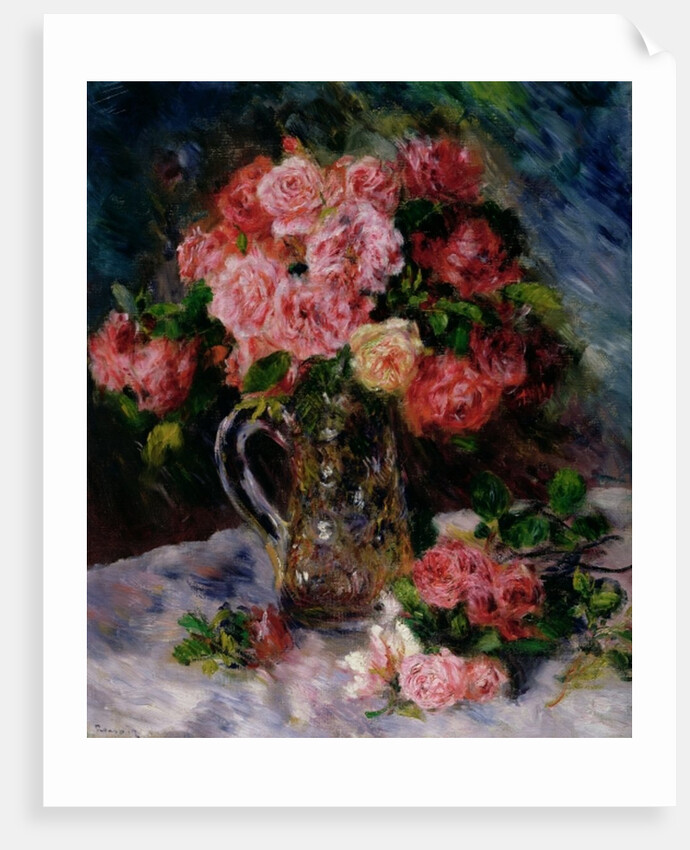 Roses, c.1879 by Pierre Auguste Renoir