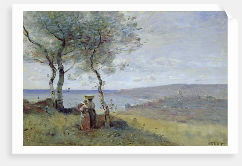 Souvenir of St. Jean de Luz, 1872 by Jean Baptiste Camille Corot