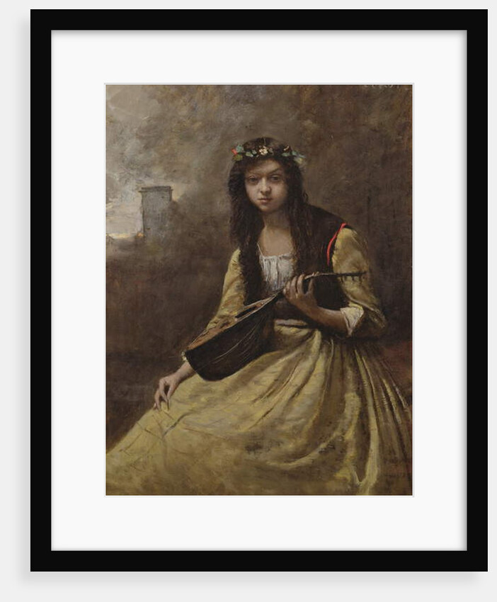 La Zingara, c.1865 by Jean Baptiste Camille Corot