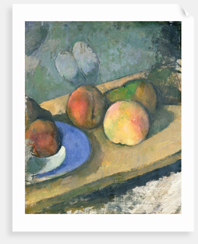 The Blue Plate, 1879-82 by Paul Cezanne