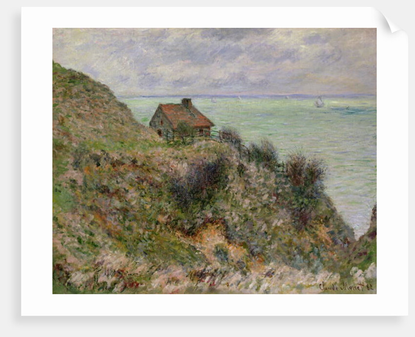 The Customs Officers' Hut at Pourville, 1882 by Claude Monet