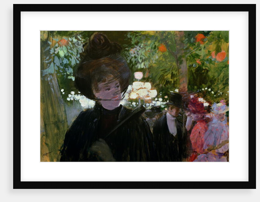 The Garden in Paris, c.1882 by Jean Louis Forain