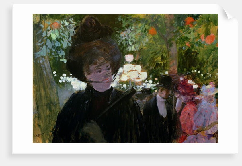 The Garden in Paris, c.1882 by Jean Louis Forain