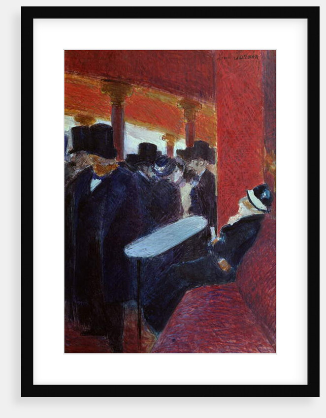 At the Folies Bergere by Jean Louis Forain