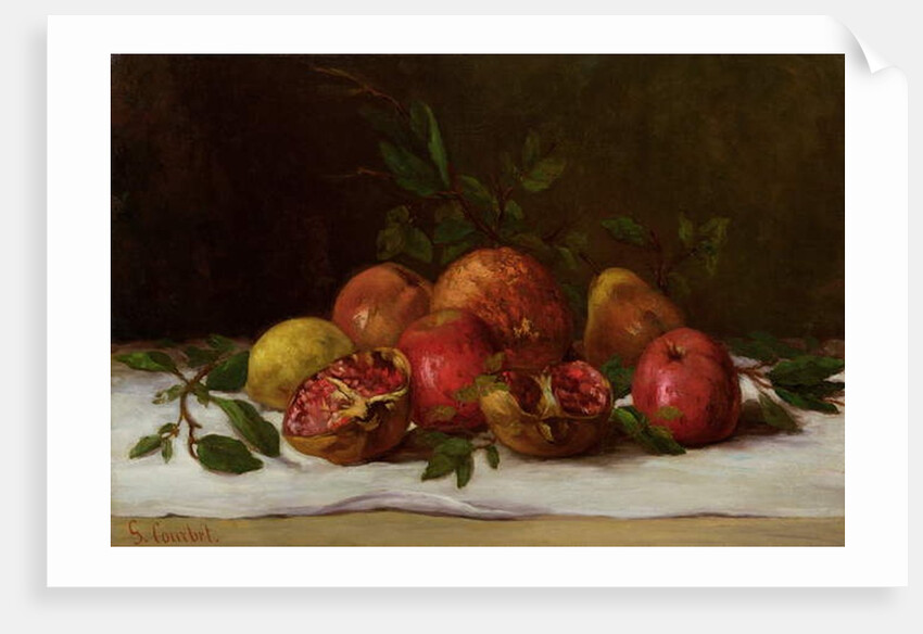 Still Life, c.1871-72 by Gustave Courbet