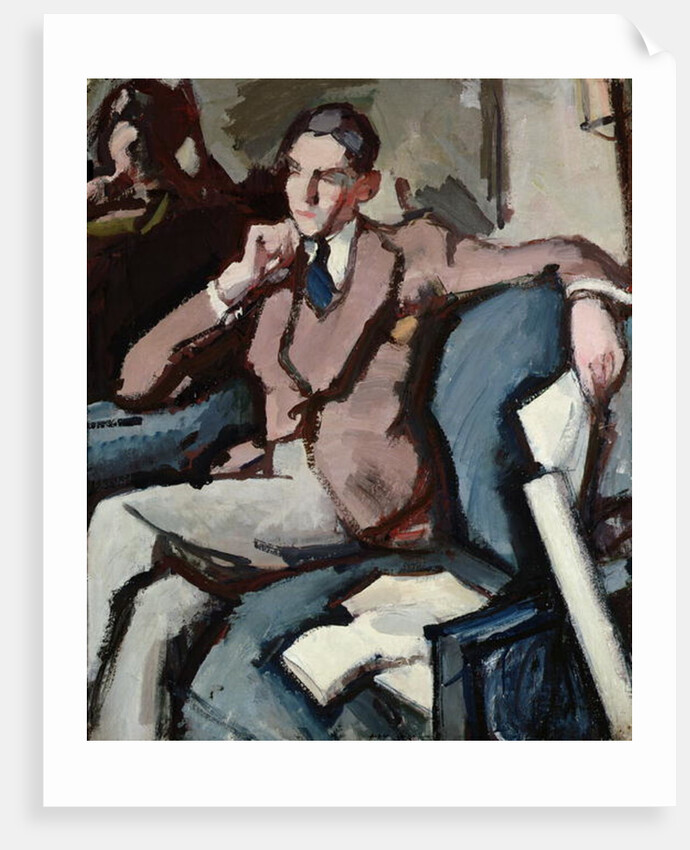 Portrait of Willie Peploe by Samuel John Peploe