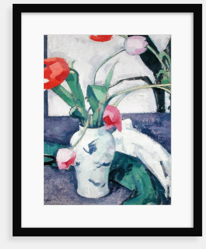 Still Life: Tulips in a Chinese Vase, 1924 by Samuel John Peploe