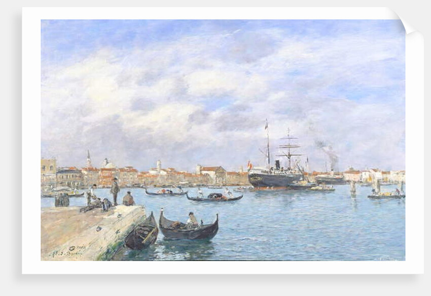 View of Venice, 1895 by Eugene Louis Boudin