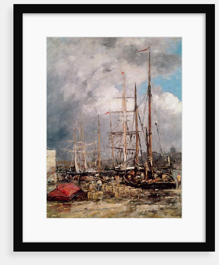 Fecamp, Herring Fishers, 1892-94 by Eugene Louis Boudin