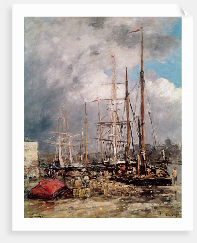 Fecamp, Herring Fishers, 1892-94 by Eugene Louis Boudin