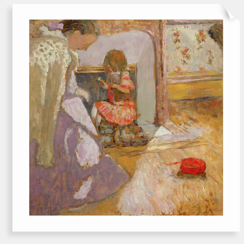 The Red Ball of Wool, c.1903-05 by Edouard Vuillard