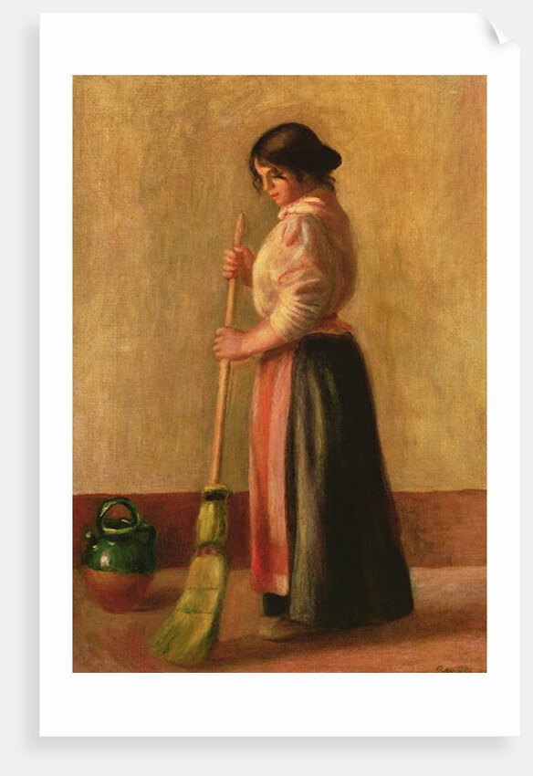 The Sweeper, 1889 by Pierre Auguste Renoir