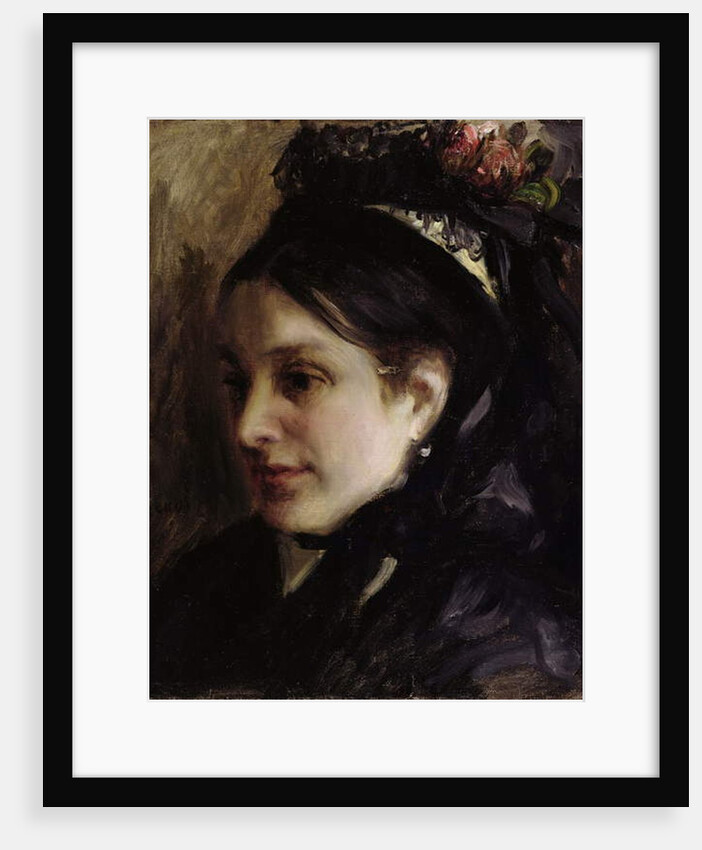 Portrait of Rapha Maitre, 1870 by Pierre Auguste Renoir