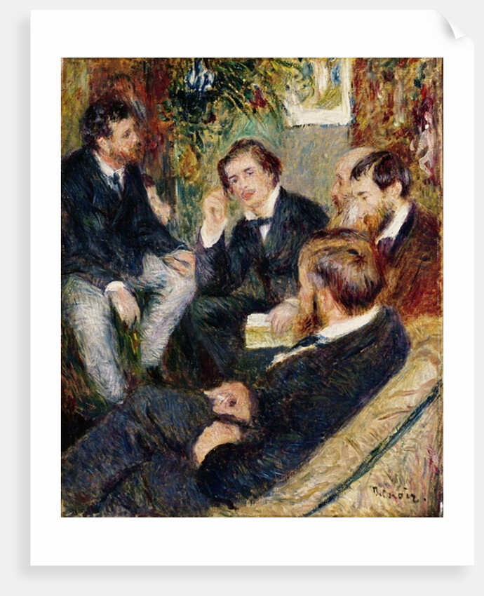 The Artist's Studio, Rue Saint-Georges, 1876 by Pierre Auguste Renoir