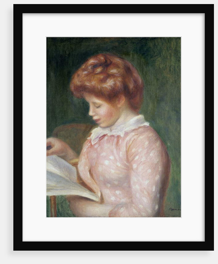 Young Girl Reading by Pierre Auguste Renoir