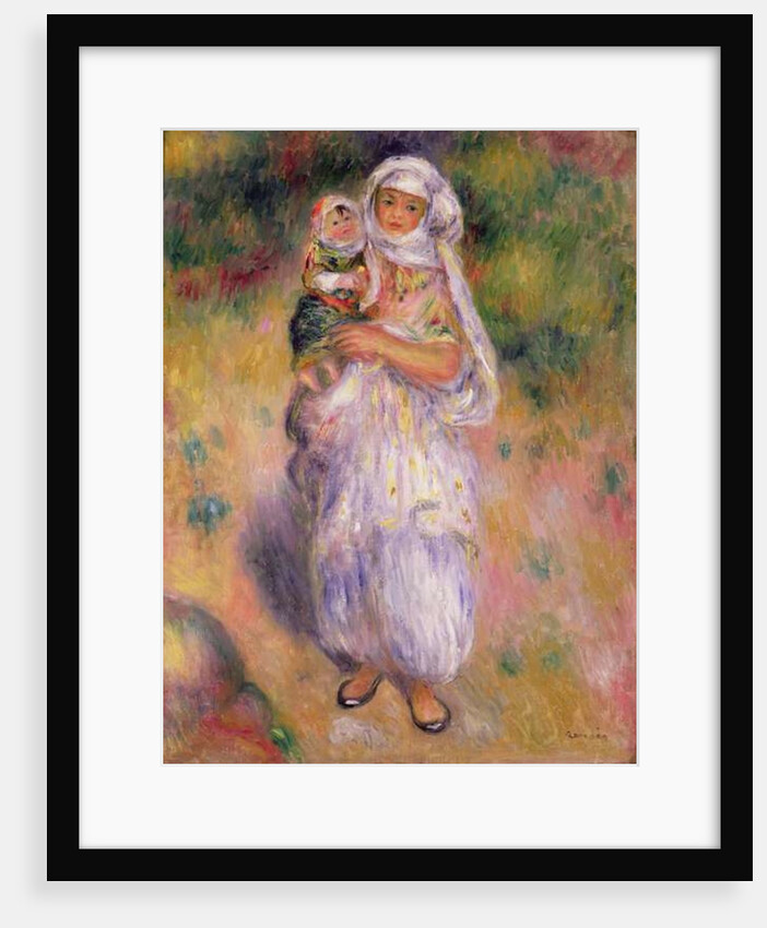 Algerian Woman and Child, 1882 by Pierre Auguste Renoir