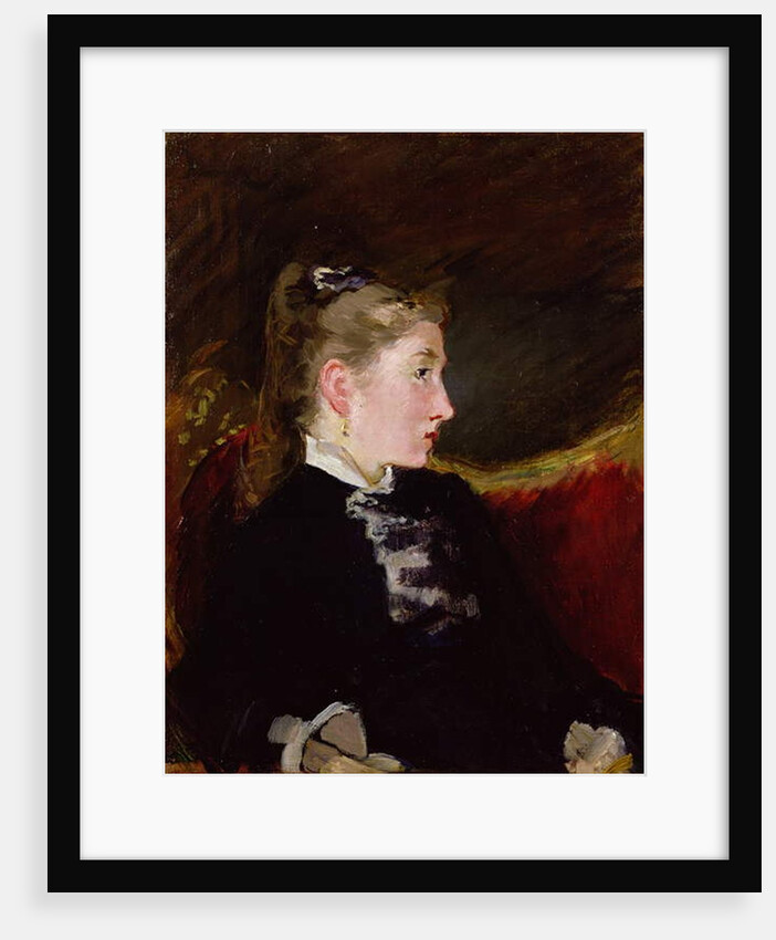 Profile of a Young Girl - Mlle. Ellen Andree, c.1860 by Edouard Manet