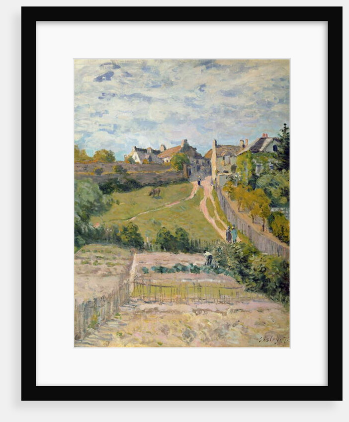 The Climbing Path, 1875 by Alfred Sisley