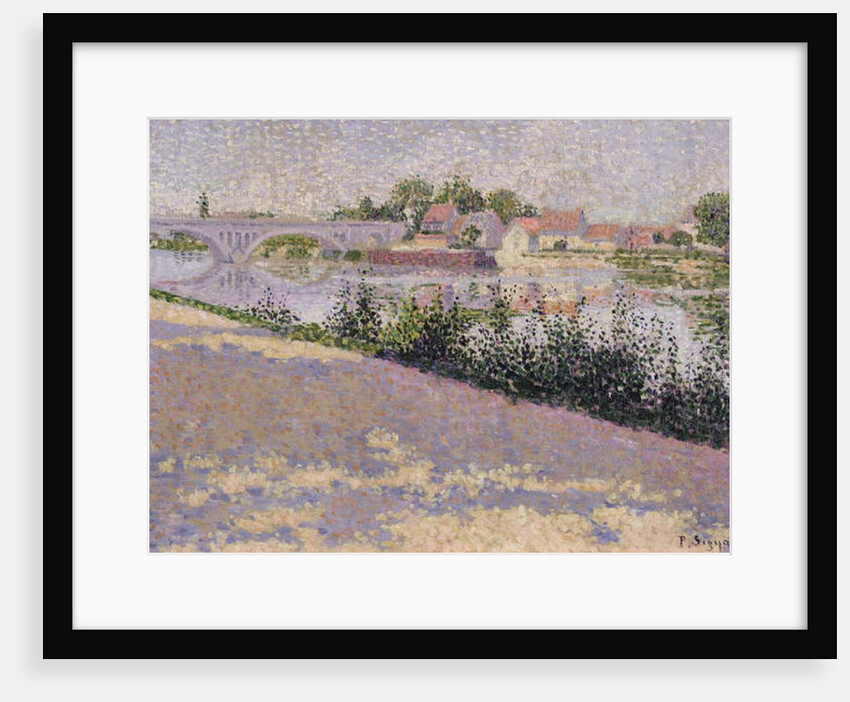Les Andelys, Port Morin, 1886 by Paul Signac